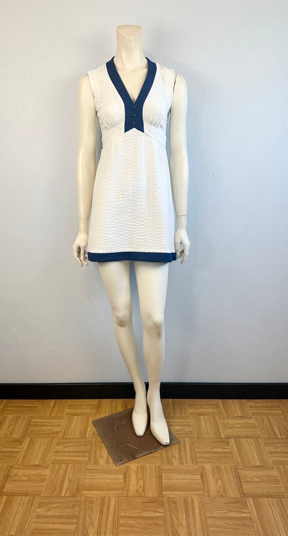 Sweet 60's/70's Patricia Fair Mini Dress, Size X-S