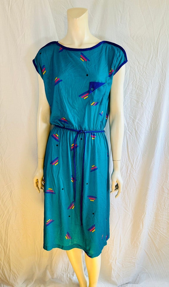 80's Vintage Dress, DeadStock, Medium