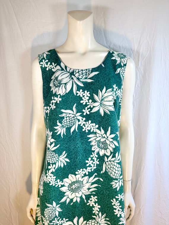 Sweet Y2K Hawaiian Print Dress, Medium - image 5