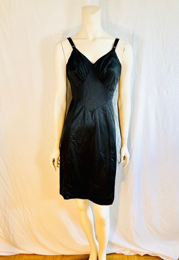 Vintage Full Black Slip