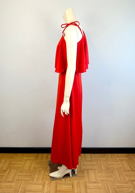 Valentines 80's Red Dress, By Ursula of Switzerla… - image 3