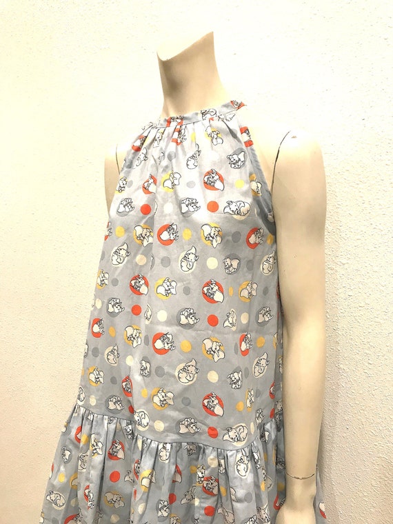 Vintage Disney Dumbo Print Dress, Small - image 2