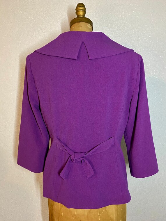 Vintage Bob Mackie Wearable Art Jacket, Large. - image 4