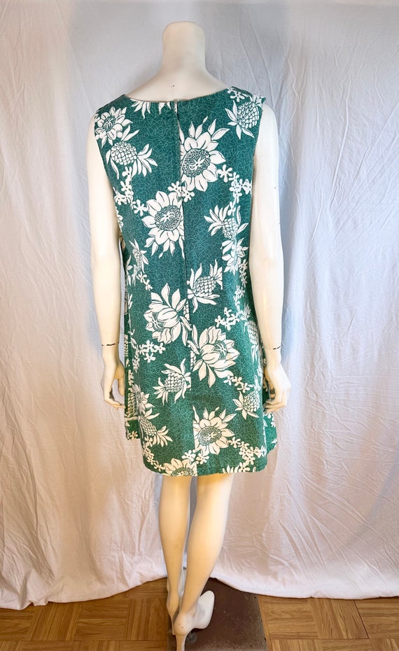 Sweet Y2K Hawaiian Print Dress, Medium - image 4