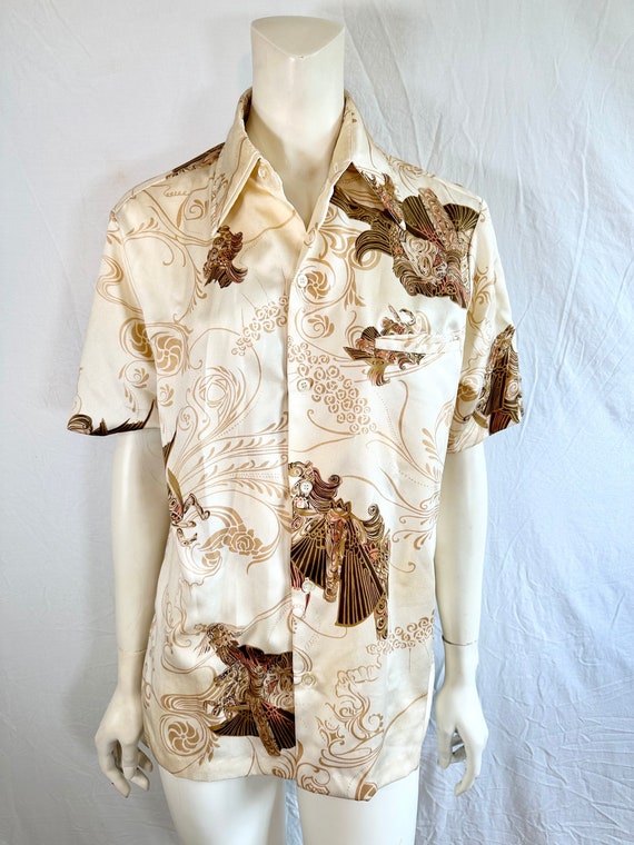 50's/60's Vintage Aloha Shirt, For Andrade Honolu… - image 1