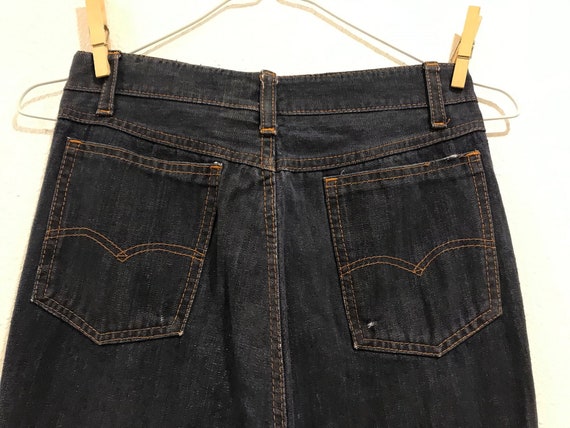 Vintage Blue Levis, High Waisted, Bell Bottoms