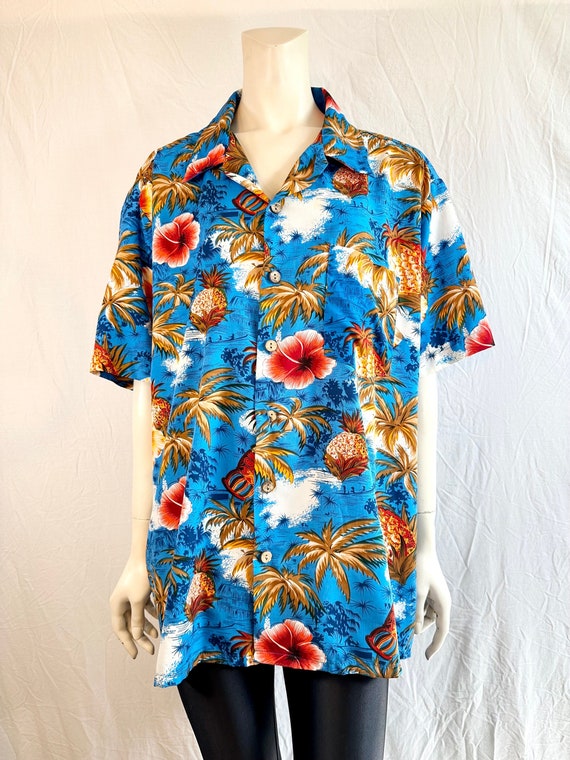 Vintage Kennington LTD. Aloha Shirt, X-Large