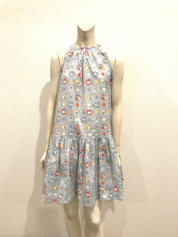 Vintage Disney Dumbo Print Dress, Small - image 1