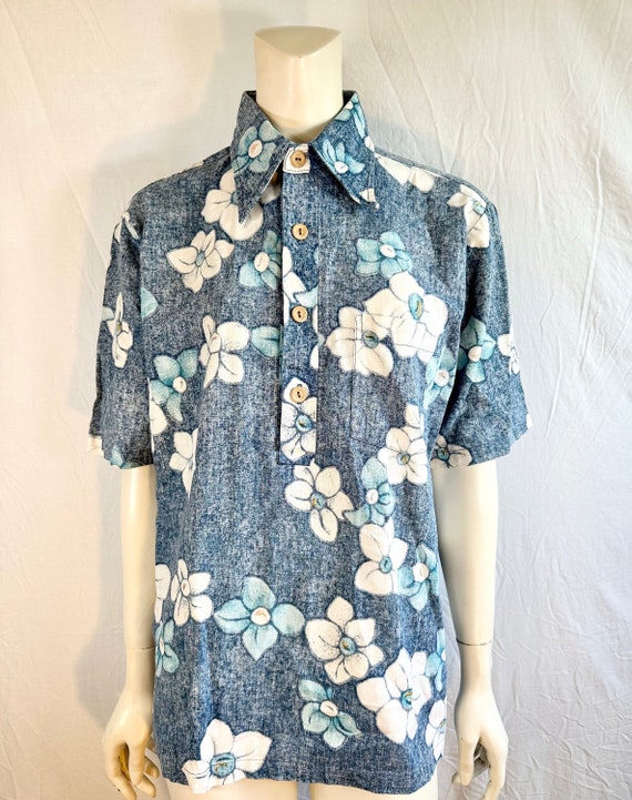 Vintage 60's/70's Surfline Hawaii Aloha Shirt, Med