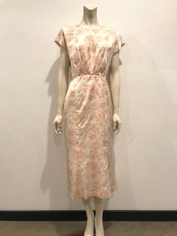 1980's Vintage Floral Dress, Small - image 1