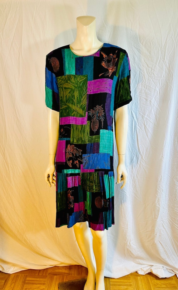 90's Dress By Naturally Petite Honolulu Hawaii, Sm