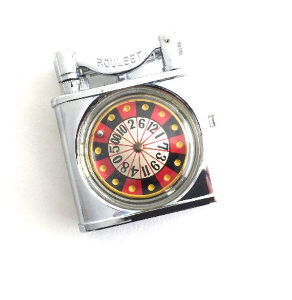 1950's Japanese ATC Roulette Pocket Lighter New -