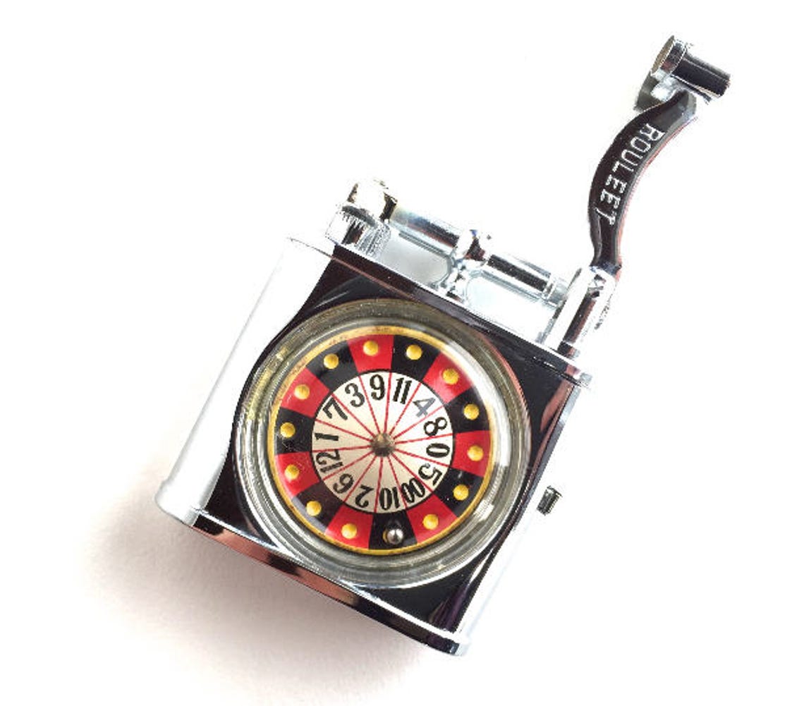 1950's Japanese ATC Roulette Novelty Pocket Lighter New Etsy