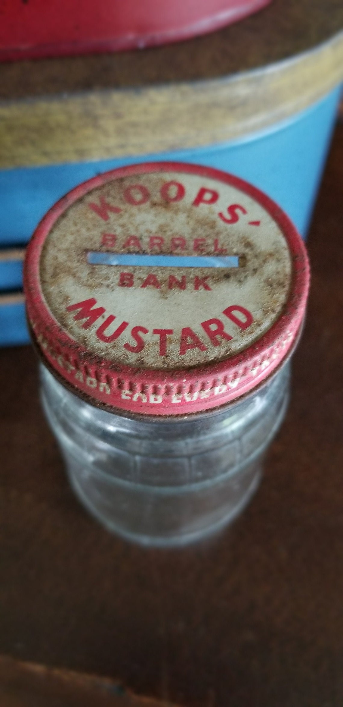 Koops Mustard Barrel Bank A Mustard for Every Taste Etsy