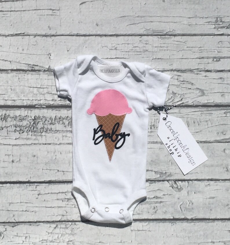 cream baby bodysuit