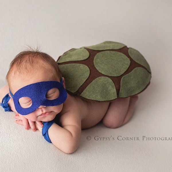 Infant Turtle Prop Costume Newborn, Infant, Baby Boy, Photography Prop, Newborn Turtle, Ninja, Baby Shower Gift Newborn Boy Photo Prop