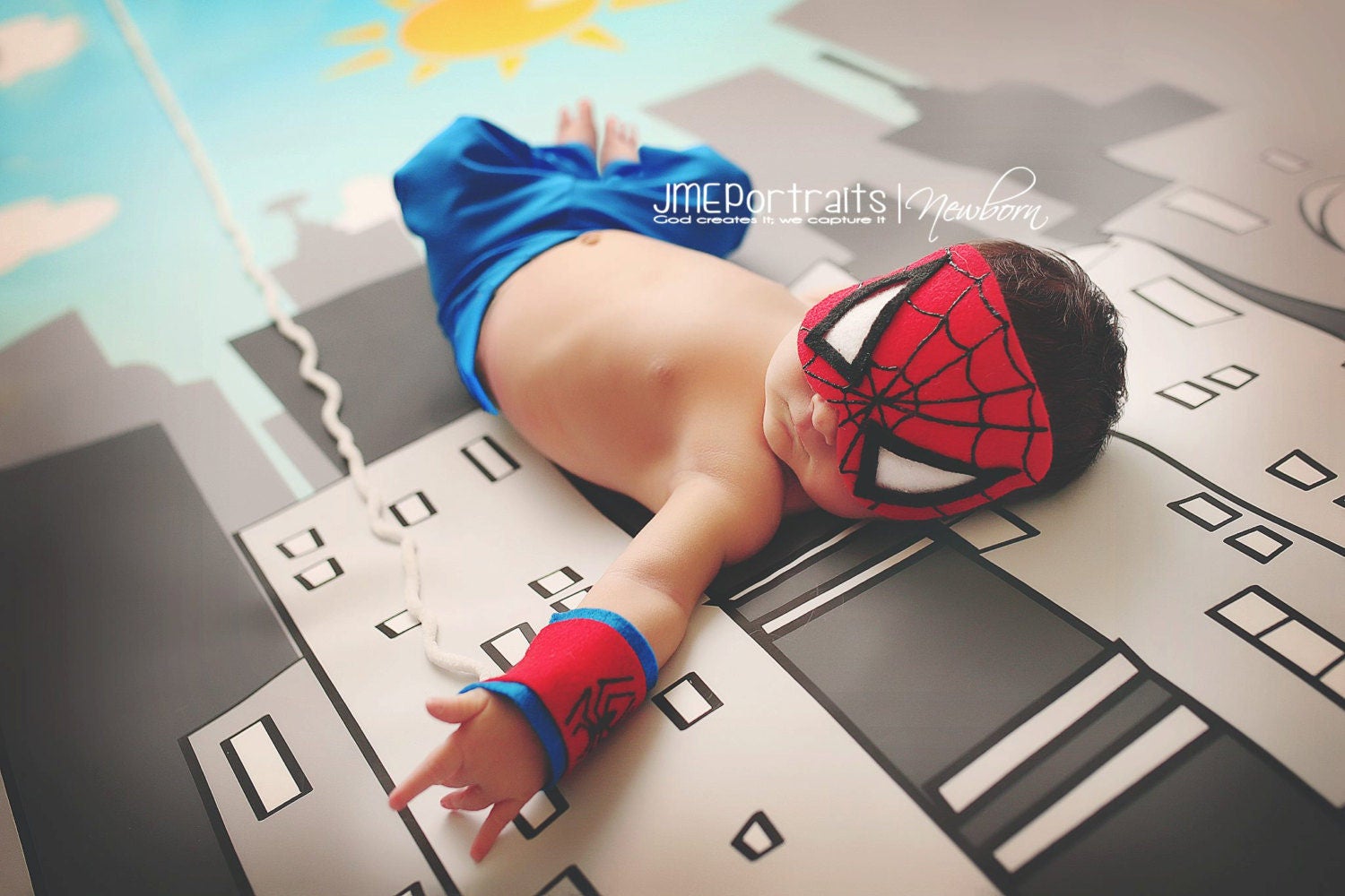 Spider-Baby Newborn Infant Superhero Costume Baby Boy - Etsy México
