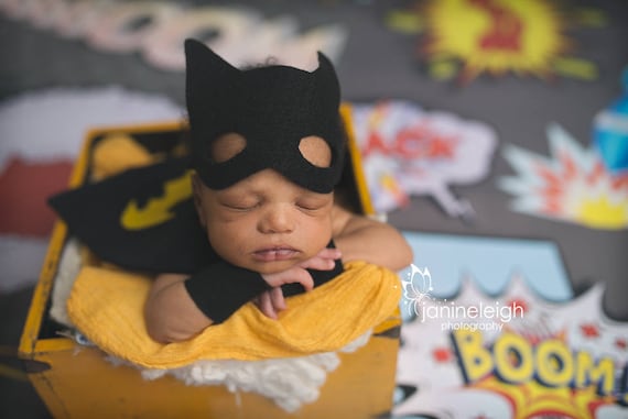 Costume da supereroe pipistrello per bambino neonato oggetto