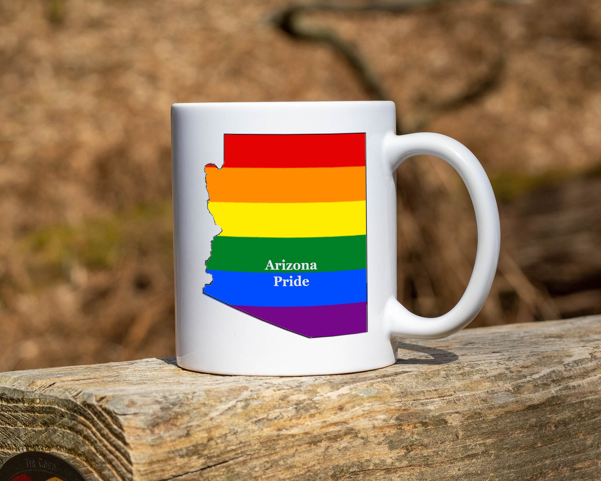 Arizona Pride Tasse Arizona Regenbogen LGBT Pride Geschenk Etsy