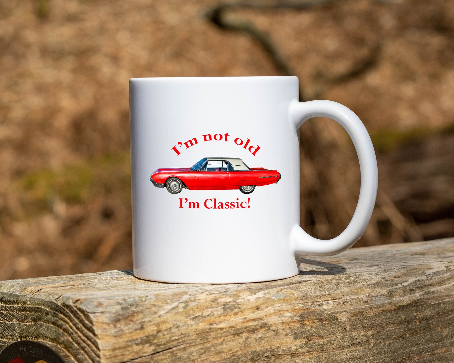 Classic Car Coffee Mug 1962 Ford Thunderbird Car Lover Mug Etsy UK