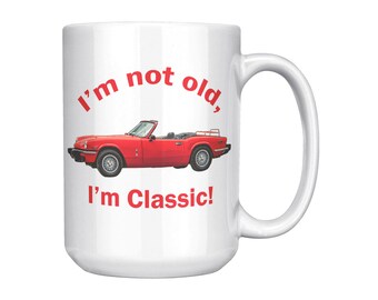 Tasse Triumph Spitfire 15 oz 1979 - cadeau pour amateur de voitures  classiques - tasse  caf convertible vintage - cadeau pour amateur de  voitures britanniques rtro - Etsy France