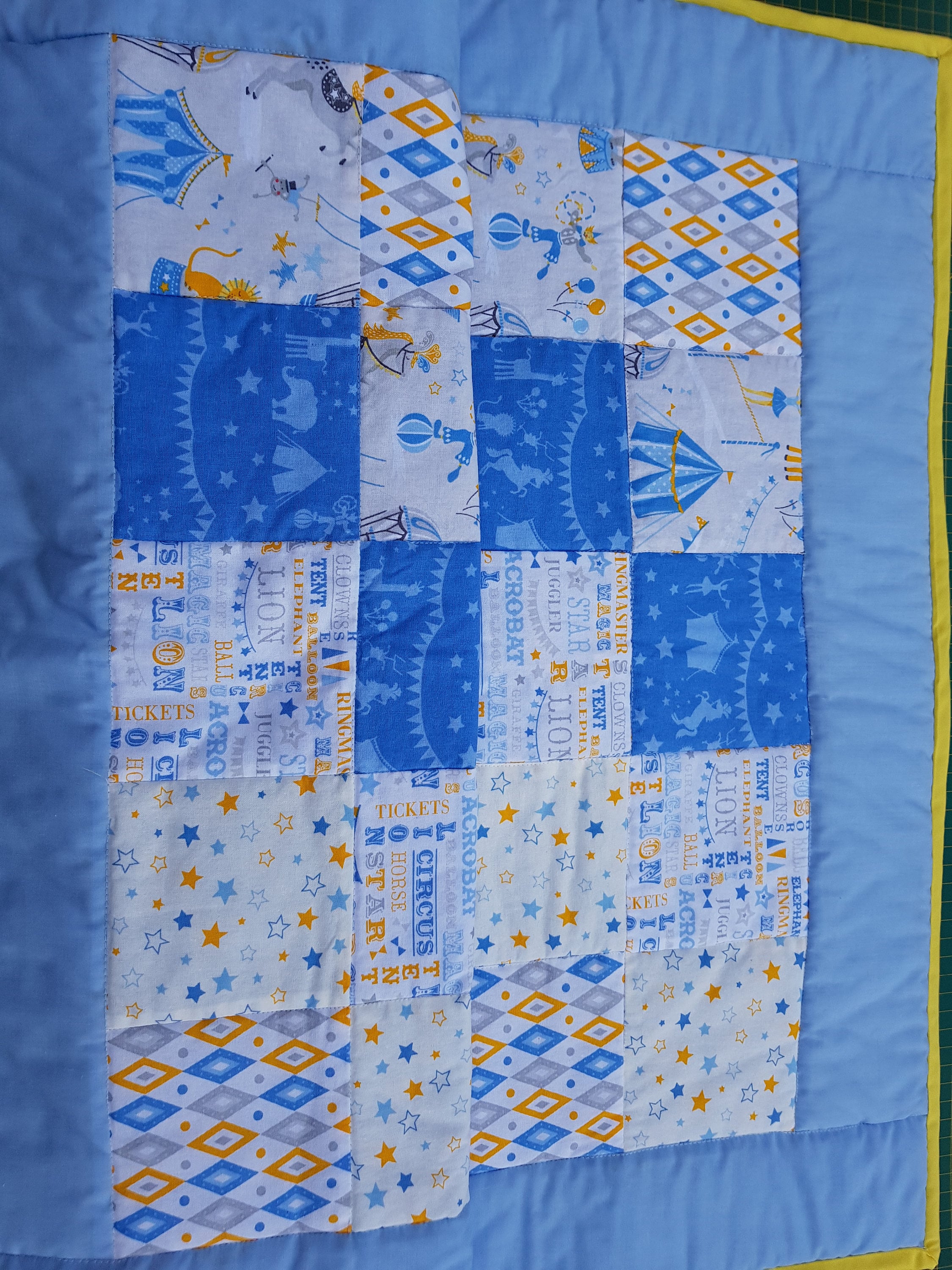 blue cot quilt