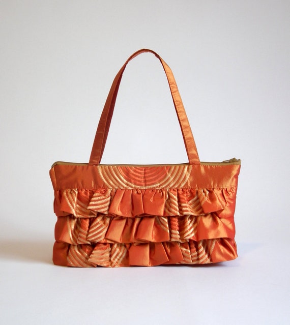 orange purse shein