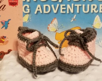 Baby Girl Work Booties 0-3 months