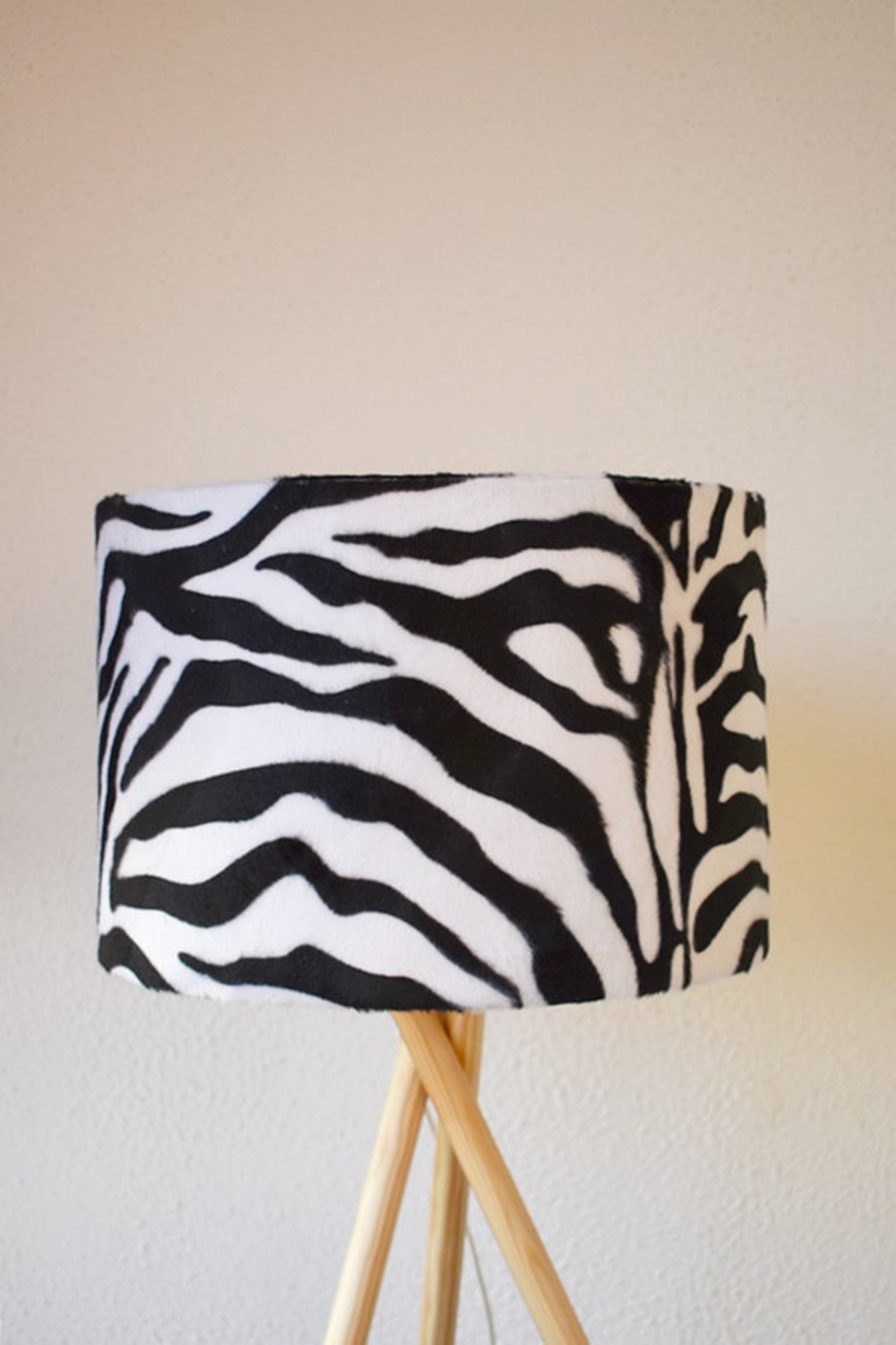 Animal Print Lampshade Zebra Print Lampshade Etsy