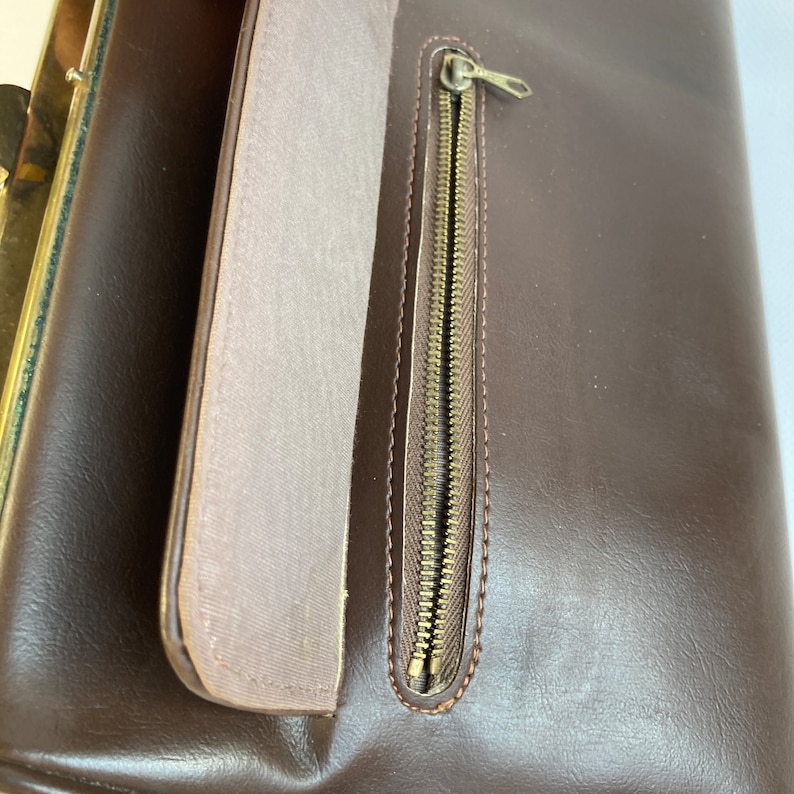 70's Creamy Caramel Butter Leather Golden Chain Link Handmade Slouchy Bag