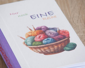 Projektbuch für Stricken, Häkeln, Handarbeiten, Wolle, Spinnen