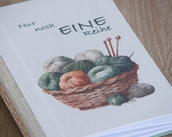 Projektbuch für Stricken, Häkeln, Handarbeiten, Wolle, Spinnen