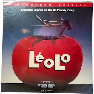 Vintage American US Laservision Videodisc Leolo French Movie NTSC Digital Media Memorabilia Collector c1993 / EVE