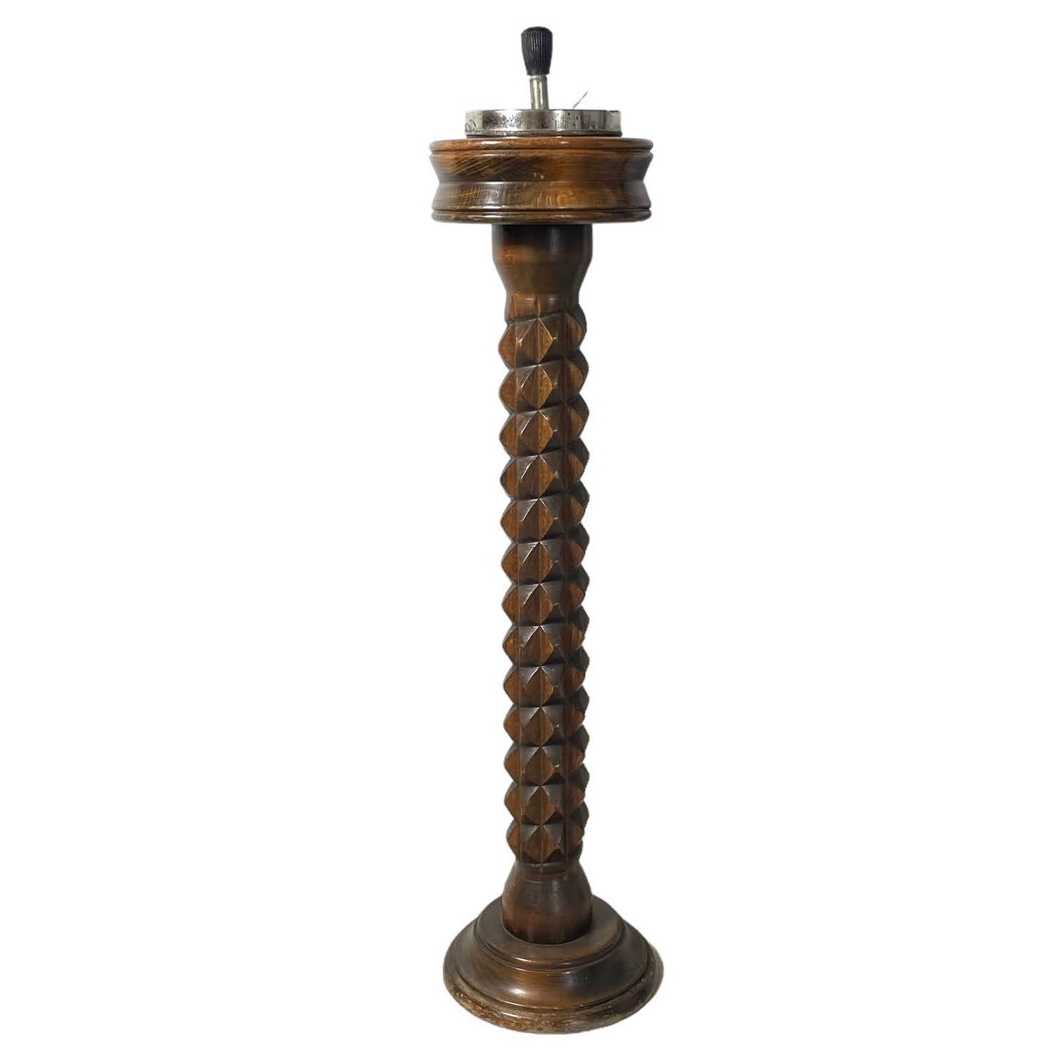 Ashtray Vintage French Traditional Worn Weathered Stand Plinth Damaged Needs Repair Refurbishment c1960-70's / EVE