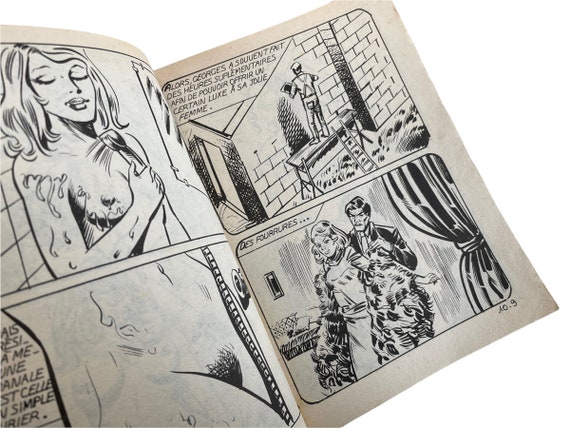570px x 428px - Vintage French Adult Comics Comic Book X18 Very Graphic Novels - Etsy Hong  Kong