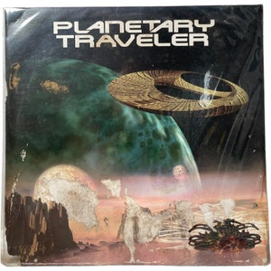 Vintage American US Laservision Videodisc Planetary Traveler Movie NTSC Digital Media Memorabilia Collector c1997 / EVE