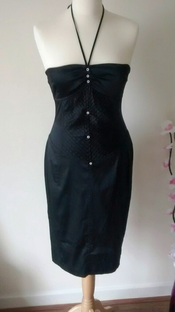 corset pencil dress