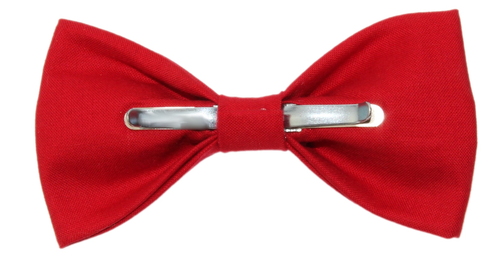 Free Shipping Rich Red ClipOn Cotton Bow Tie Men's Bow Etsy