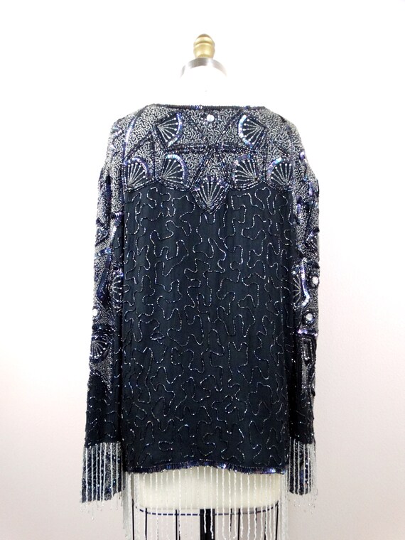 Embellished Lace Front Cardigan