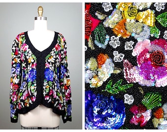 トップス vintage purple sheer embroidery bolero Bolero Jacket Purple Semi-Sheer Embellished Embroidered