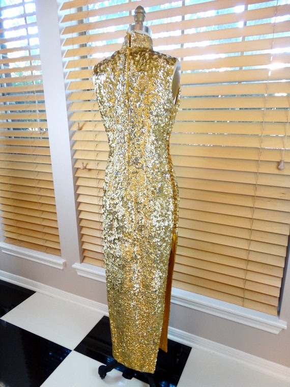 esprit kleid gold