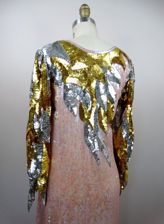 70s glitter clearance dress