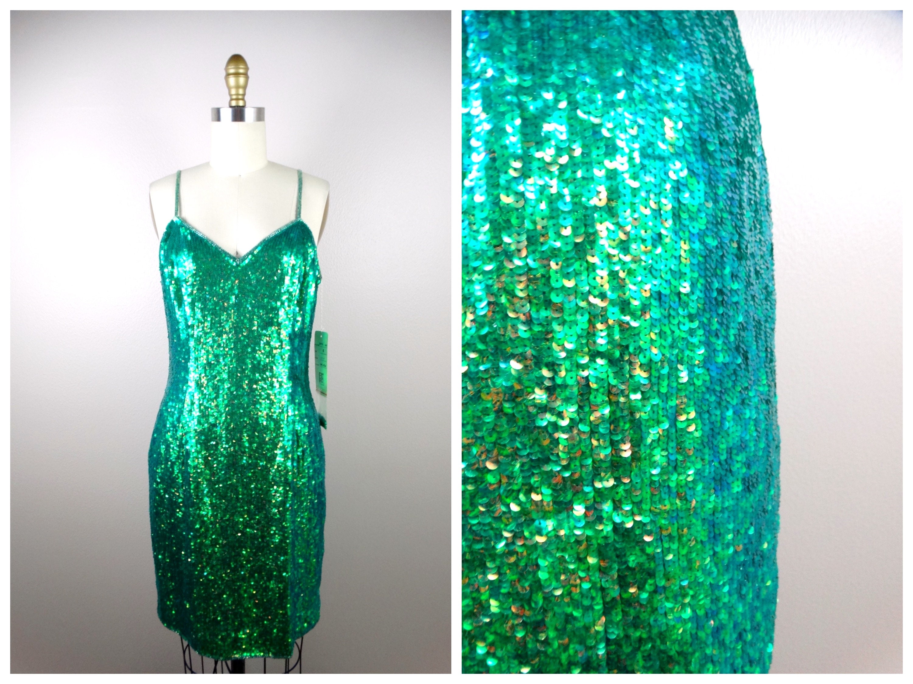 sequin dress that changes colour Sparkly Multi-color Rainbow Long Train Prom Gown like texture Rainbow Sequin Maxi Dress -
