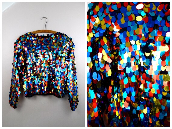 Sequin confetti best sale jumper