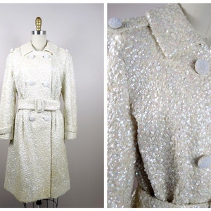 Sequin trench coat sale