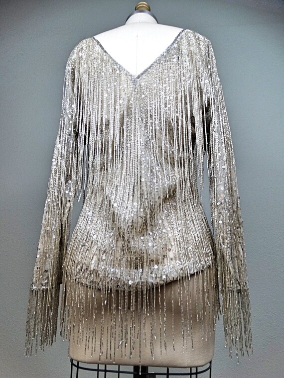 Beaded Fringe Top