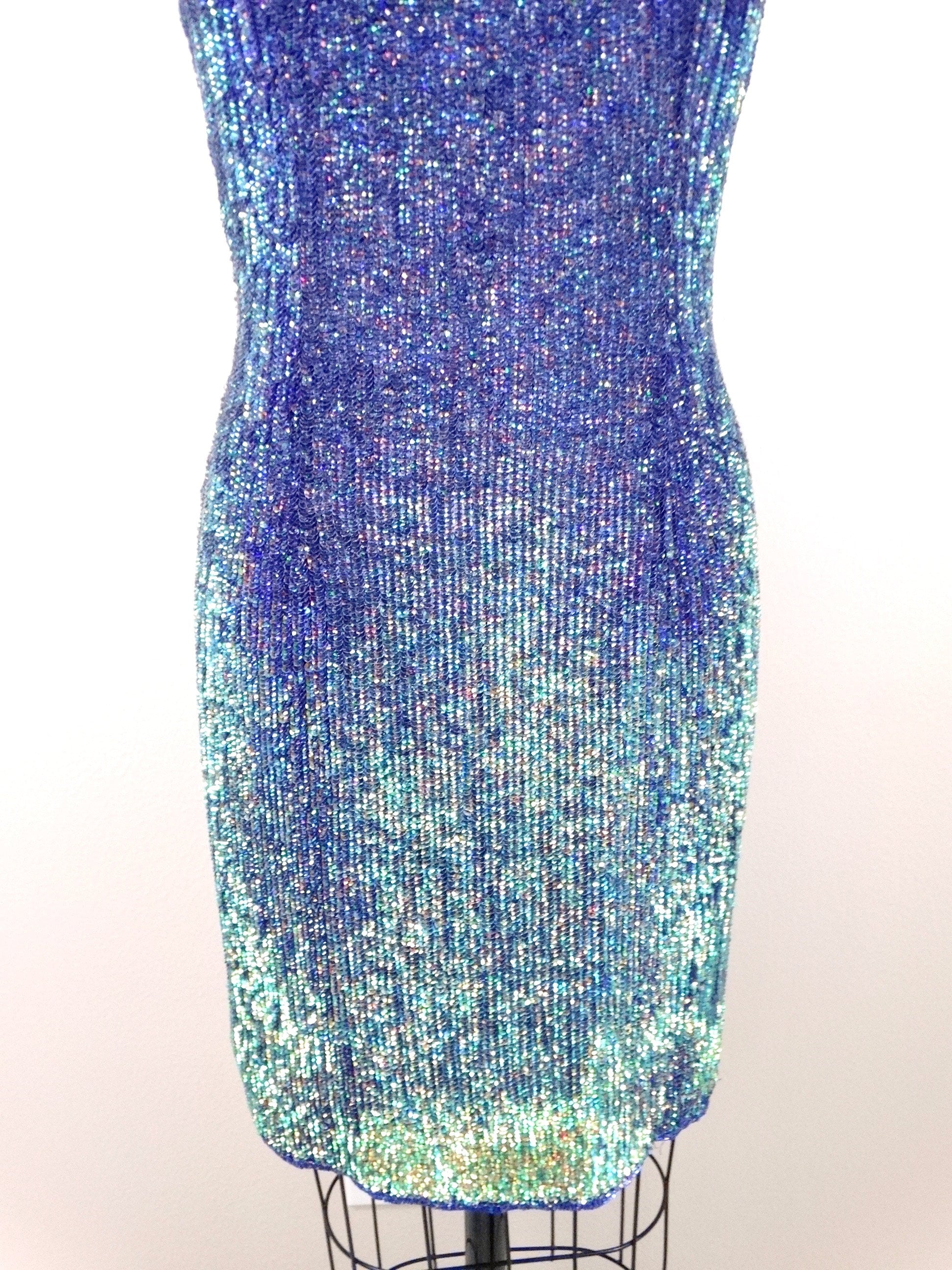 sequin dress that changes colour IN'VOLAND Womens Plus Size V Neck Party Cocktail Sparkle Glitter Evening Stretchy Mini Bodycon Dresses Green : Clothing, Shoes & Jewelry formal party dresses with sequins. RARE Iridescent Mermaid Green Sequin