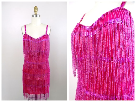 open lace back dress Fringe Cotton Tee Dress main image 1
