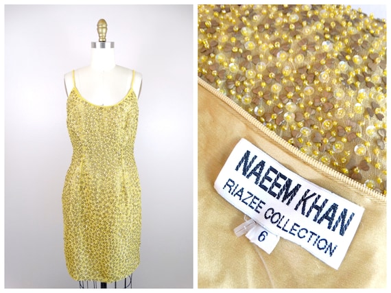 S/M Naeem Khan Sequin Dress / Mod 
