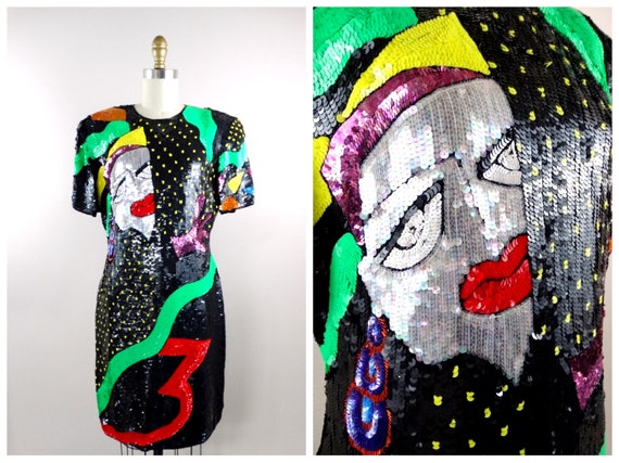 strapless open back dress Amanda Pop Art Print Dress by Dolly and Dotty  Minimum Mouse